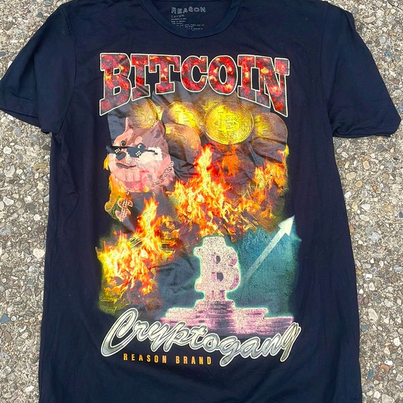 Reason bitcoin t-shirt - Picture 1 of 1